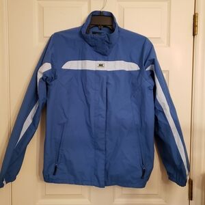 Helly Hansen Boys Blue Windbreaker with White Stripes